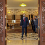 Back to work Lebanese Prime Minister Saad Hariri